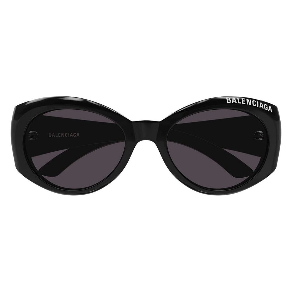 A0938Z New BALENCIAGA Black Cat Eye BB0267S 001 Sunglasses Women - Picture 2 of 3